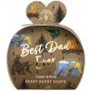 Mýdlo English Soap Company Best Dad Ever Sada tuhých mýdel 3×20g