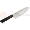 Kuchyňský nůž Satake Nashiji Pakka Nůž Santoku 17 cm