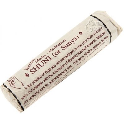 Mudra Meditation Shuni tibetské vonné tyčinky 11 cm – Hledejceny.cz