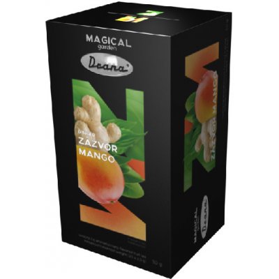 Drana Čaj Magical garden Zázvor a Mango 50 g – Zboží Mobilmania