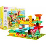 Feelo Konstrukční kuličková dráha Safari 109 ks – Zboží Živě