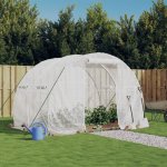 Shumee vidaXL s ocelovým rámem bílý 6 m² 3x2x2 m – HobbyKompas.cz