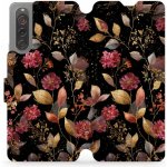 Mobiwear - Sony Xperia 10 V - V171S Zlatavé lístky a květy – Zboží Mobilmania