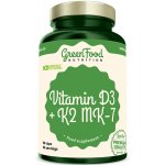GreenFood Nutrition Vitamin K2VITAL®DELTA + Vitamin D3 90 kapslí – Hledejceny.cz
