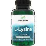 Swanson AjiPure L-Lysin 500 mg 90 kapslí – Hledejceny.cz