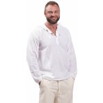 Nepál Etno kurta Classic s kapucí bílá – Hledejceny.cz