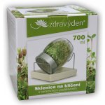 ZdravýDen Sklenice na klíčení 700 ml bílá – Hledejceny.cz