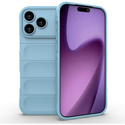 Rugg odolný gelový obal na iPhone 17 Pro Max - světlemodrý – Zboží Mobilmania