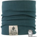 Dráče Bavlněný nákrčník Pastels vzor petrol – Zboží Dáma