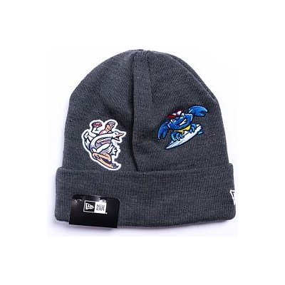 New Era kulich Multi Patch Cuff beanie JERBLU Heather grey – Hledejceny.cz