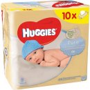 Huggies Pure vlhčené ubrousky 10 x 56 ks