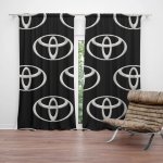 Sablio Závěs Toyota Pattern: 2ks 140x250cm – Hledejceny.cz