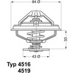 Termostat, chladivo BorgWarner (Wahler) 4516.85D – Sleviste.cz