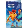 Přání ARGUS Dětské přání k narozeninám s výběrem roku Crash Bandicoot 17-6045c