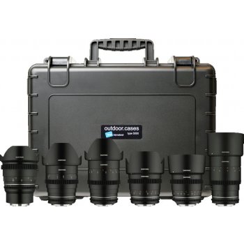 Samyang Kit VDSLR [14. 24. 35, 50, 85, 135mm] Canon EF + Kufr