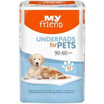 My Friend hygienické podložky 60 x 60 cm 10 ks – Zboží Mobilmania