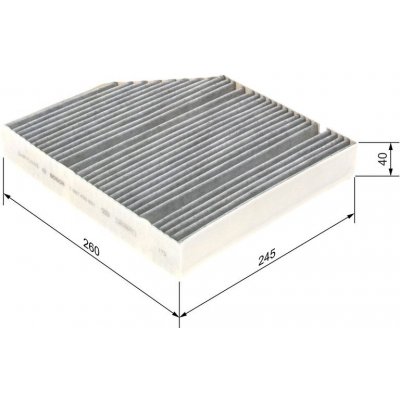 Kabinový filtr BOSCH 1987435601 | Zboží Auto