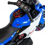 Baby Mix Rare elektrická motorka modrá – Zboží Dáma