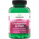 Swanson Glukozamina Chondroityna i MSM Higher Strength 120 tablet – Hledejceny.cz