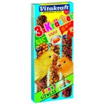 Vitakraft Kräcker Tyčinky Kanár med vejce ovoce 80 g – Zboží Dáma