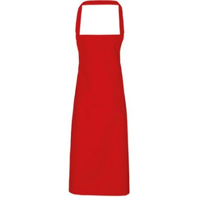 Premier Workwear Zástěra s laclem z biobavlny bez kapsy PR102 Red Pantone 200 60x87cm – Hledejceny.cz