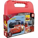 Educa 16506 progressive 4 Cases CARS Ice Racers 25 20 16 12 dílků – Sleviste.cz
