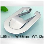 Spona na peníze Ocelová speciální tvar – Zboží Dáma