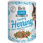 Brit Care Snack Superfruits Herring Dospělé, sterilizované kočky 100 g – Hledejceny.cz