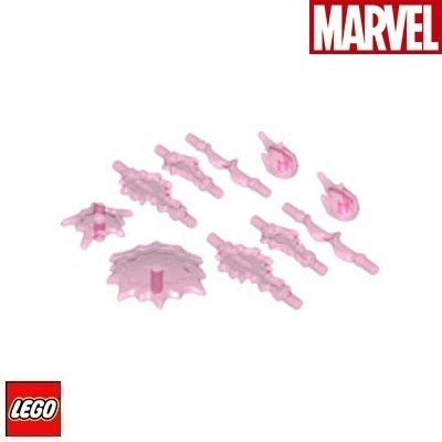 LEGO® 35032 SUPERHEROES DOPLŇKY 10 ks Tmavě-Růžová