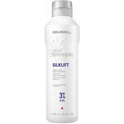Goldwell Silk Lift Conditioning Cream Developer 3% 10 Vol. 750 ml – Zboží Mobilmania
