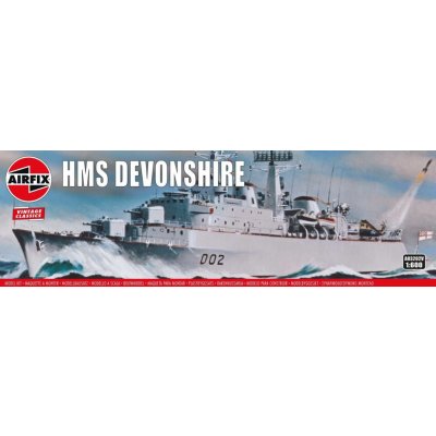 Airfix HMS Devonshire Classic Kit VINTAGE loď A03202V 1:600