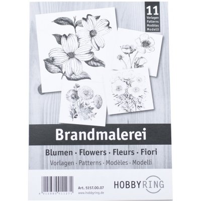 Šablony pro vypalování FLORA – Zboží Dáma