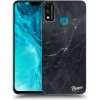 Pouzdro a kryt na mobilní telefon Honor Picasee silikonové Honor 9X Lite - Black marble čiré