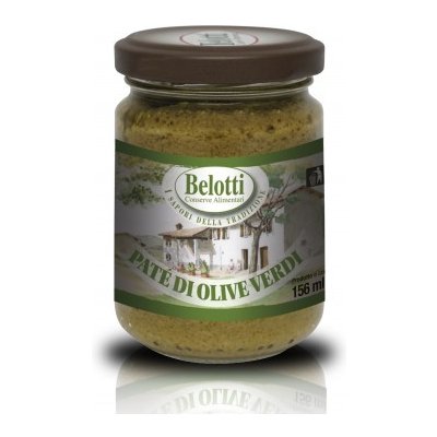 Belotti Paté ze zelených oliv Paté di Olive Verde 156 ml