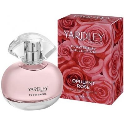 Yardley Opulent Rose toaletní voda dámská 50 ml – Zbozi.Blesk.cz