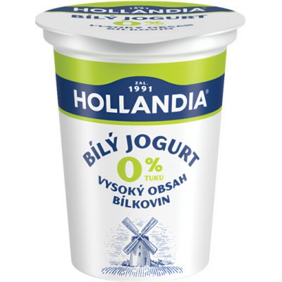 Hollandia Jogurt nízkotučný bílý 380 g – Sleviste.cz