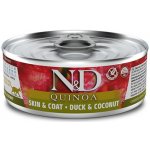 N&D GF CAT QUINOA Duck & Coconut 80 g – Zboží Mobilmania