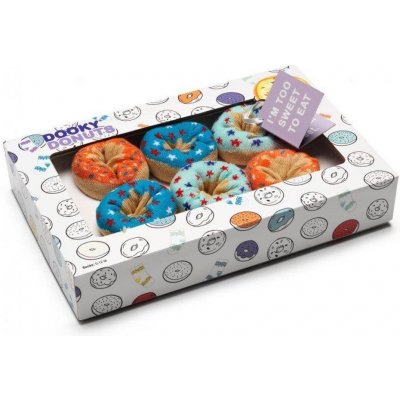 DOOKY Gift DONUTS ponožky Blueberry Orange 3 páry – Zbozi.Blesk.cz