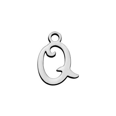 Šperky4U Drobný ocelový přívěšek - písmeno - iniciála - OK1307-Q