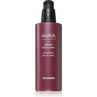 AHAVA Vivid Burgundy hydratační tělové mléko s minerály z Mrtvého moře 250 ml – Zboží Mobilmania