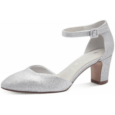 Tamaris dámské lodičky 24432-41-919 stříbrná – Zboží Dáma