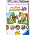 Ravensburger 050727 Zvířátka na dvoře 9 x 2 dílků – Hledejceny.cz
