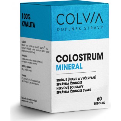 Colvia Colostrum IgG40 + minerál 60 kapslí