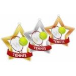 Poháry Bauer Akrylátová medaile MDASTARM03 Tenis – Zboží Dáma