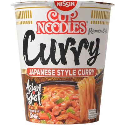 Nissin Cup Noodles Spiced curry polévka, 67 g – Zboží Dáma