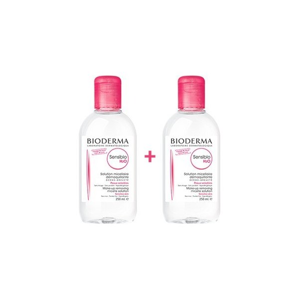 Kosmetická sada Bioderma Sensibio H2O 250 ml + BIODERMA Sensibio H2O 250 ml dárková sada