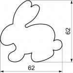 Vykrajovátko zajíček 6,2cm Smolík – Hledejceny.cz