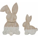 LIVARNO home Velikonoční dekorace zajíc/dřevo/bílá – Zboží Dáma