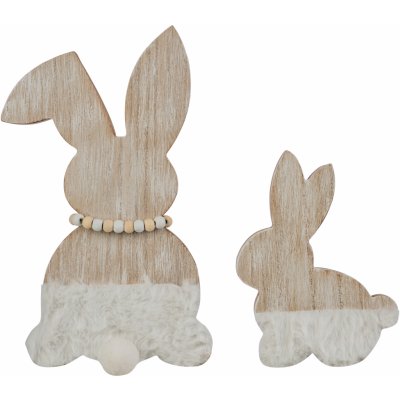 LIVARNO home Velikonoční dekorace zajíc/dřevo/bílá – Zboží Dáma