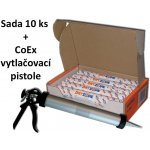 DRYZONE hydroizolační gel do vlhkého zdiva | sada 10 x 600 ml + pistole | – HobbyKompas.cz